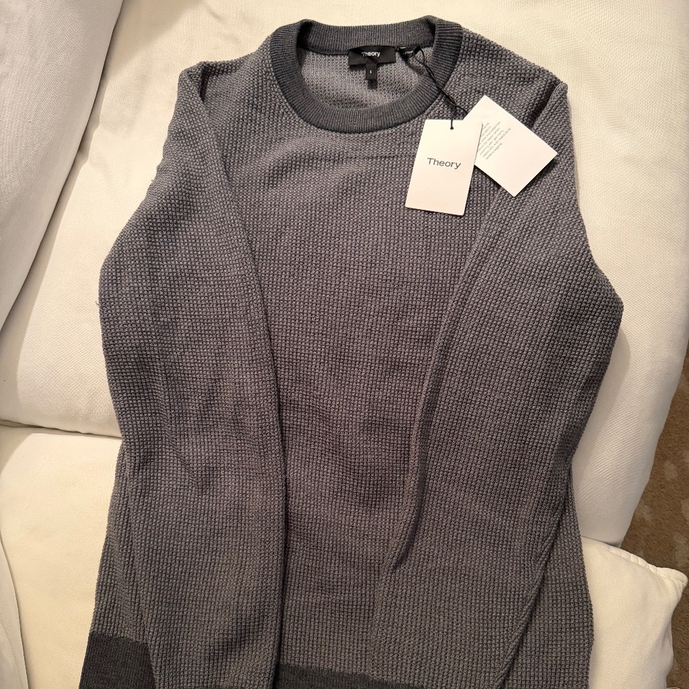 NWT Theory Men’s Novo Merino Sweater Size Small